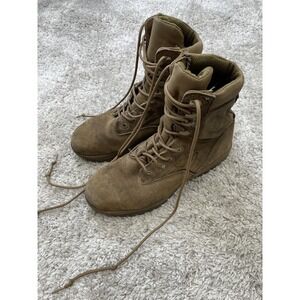 Belleville Boots Mens 10 Wide C312ST Steel Toe Hot Weather Military Vibram USA